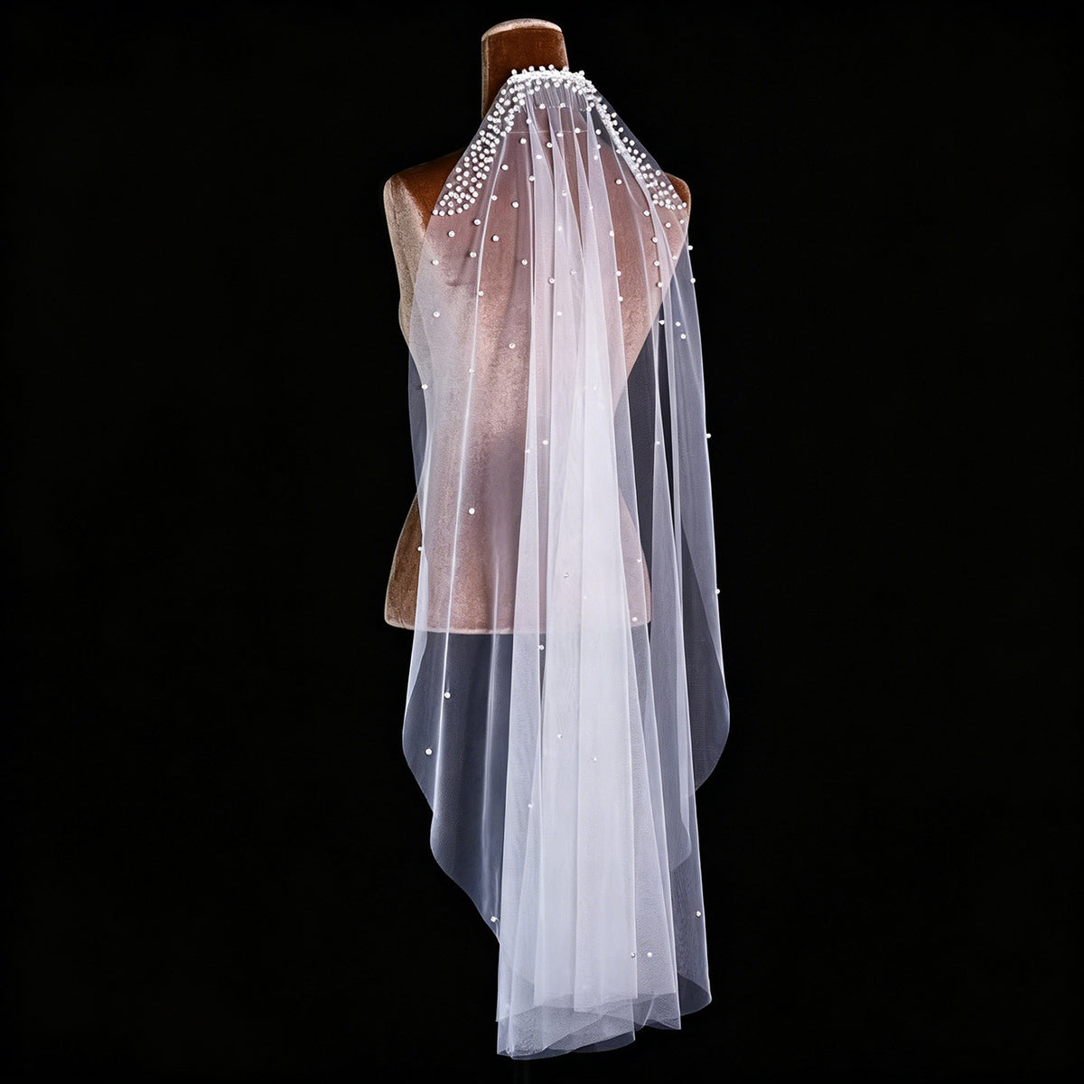 the adeline cathedral pearl veil