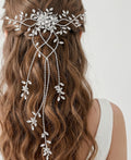 leonie cascading blossom headpiece