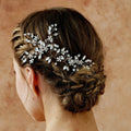 rosaline opal sprig comb
