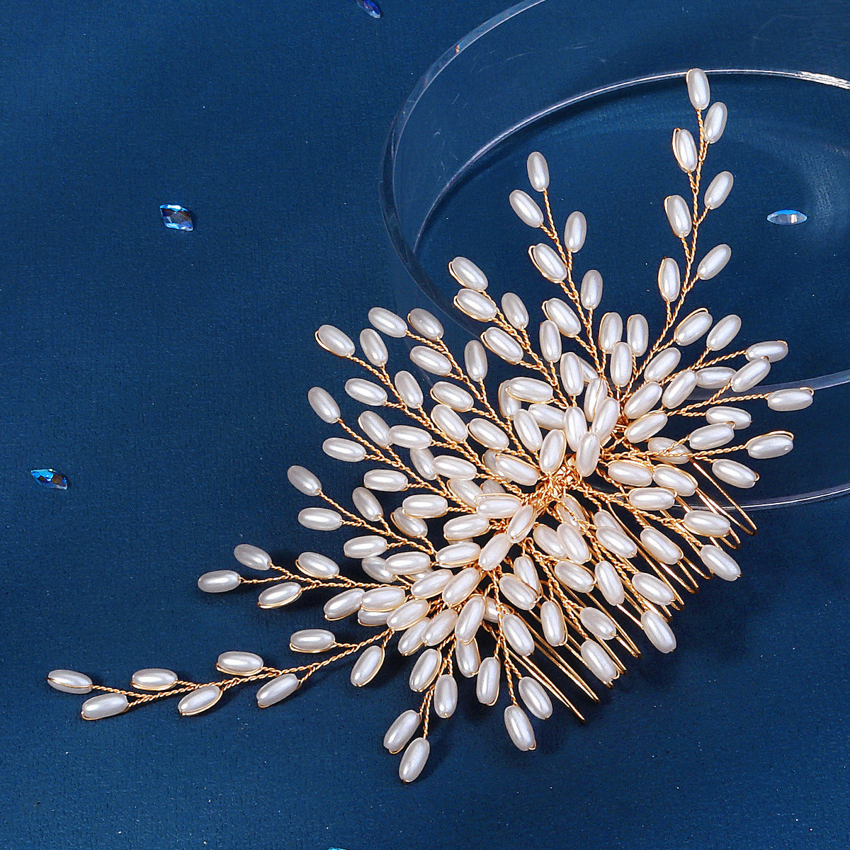 The Delphine — Pearl Burst Comb