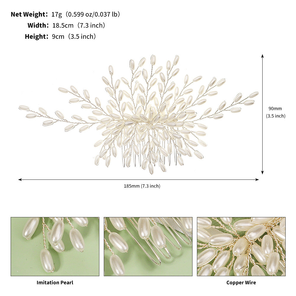 The Delphine — Pearl Burst Comb