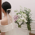 the elodie fingertip pearl veil