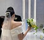 the elodie fingertip pearl veil