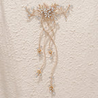 The Léonie — Cascading Blossom Headpiece