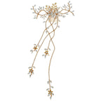 The Léonie — Cascading Blossom Headpiece