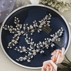The Rosaline — Opal Sprig Comb