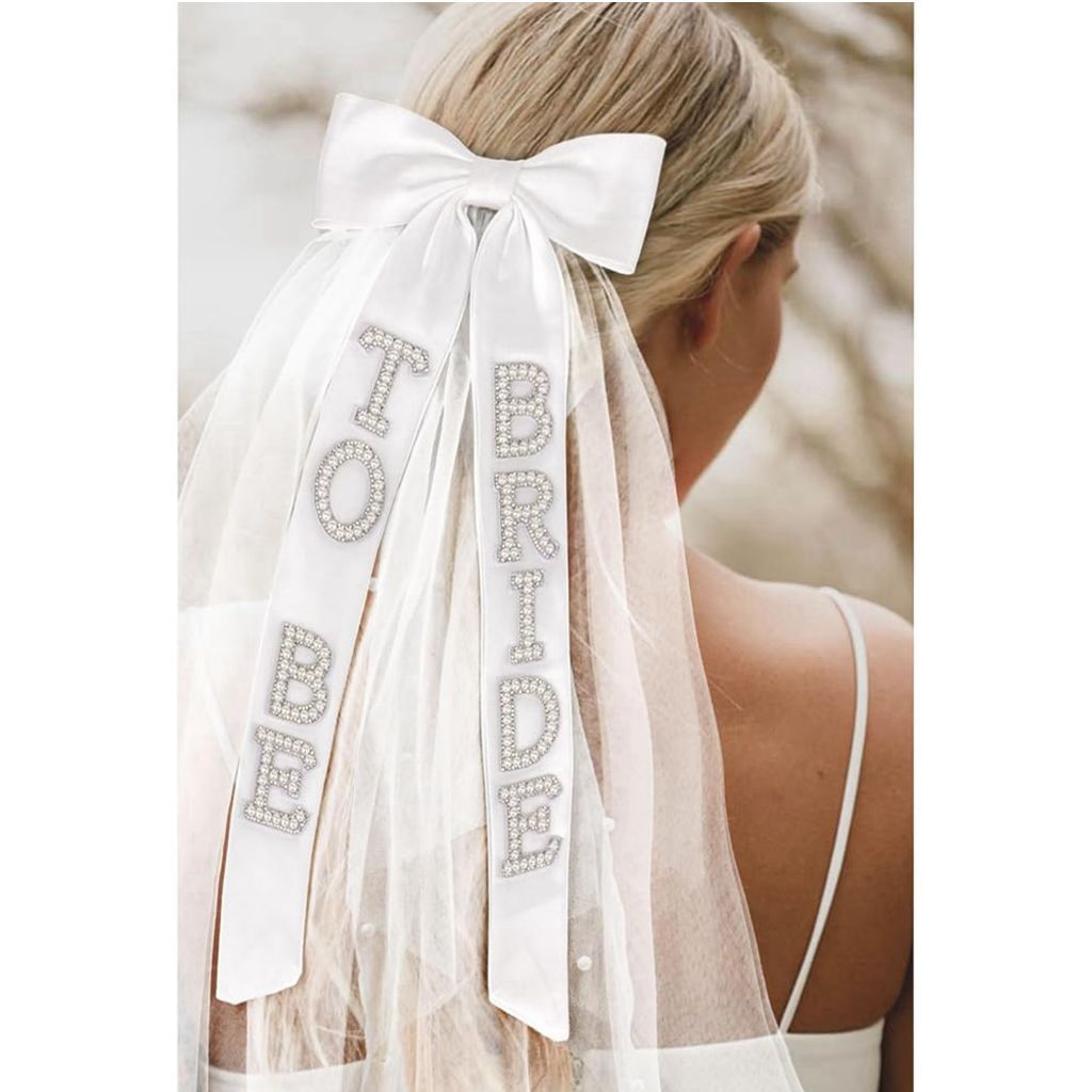 the soiree hen party pearl veil